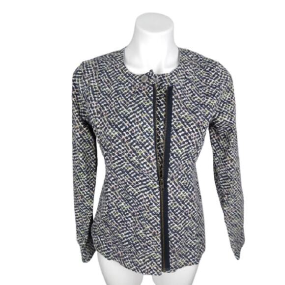 CAbi Cliffside Asymmetric Zip Moto Jacket #5099 S - Picture 15 of 15